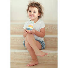 Дерев'яна пірамідка Viga Toys PolarB Білий ведмедик, неваляшка (44005), фото 4