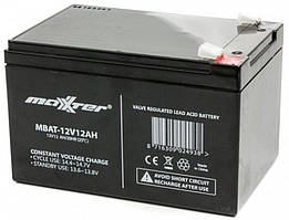 Акумулятор для ДБЖ 12 V, 12 Ah Maxxter (MBAT-12V12AH)