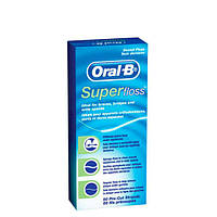 Зубная нить Oral-B Super Floss (50 ниток в упаковке)