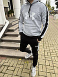 Зимовий чоловічий спортивний костюм Under Armour на флісі теплий комплект з курткою + шапка Туреччина. Терміни 3-7 днів, фото 7