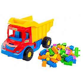 Іграшкова машинка Вантажівка з конструктором "Multi truck" 39221 (Tigres)