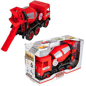 Велика іграшкова Бетонозмішувач "Middle truck" 39489 (Tigres)