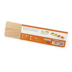 Дерев'яна рамка-вкладиш Viga Toys Овочі (44532), фото 3