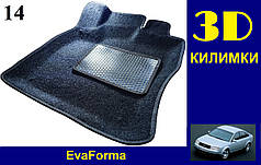3D килимки EvaForma на Audi A6 (C5) '97-05, ворсові килимки