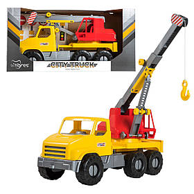Великий іграшковий Автокран City Truck (50см) 39366 (Tigres)