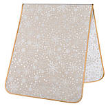 Новорічна двостороння доріжка 40x100 см, скатертина з тефлоновим покриттям, фото 9