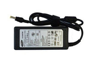 Зарядний пристрій, блок живлення, для ноутбука, Samsung, 5.5x3.0, 5.0x3.0, 65V, +pin