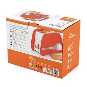 Іграшковий тостер Viga Toys з дерева (50233FSC), фото 3