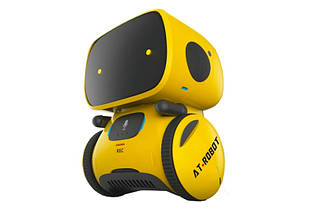 Робот AT-Robot з голосовим керуванням жовтий озвучка українська AT001-03-UKR