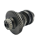 Вал пристрою диференціала з шестернями на 16 зубів/ 41 зуб/ 37зубів/ 39 зубів /45 зубів АКП DQ250 02 DSG 6 (Б.У)., фото 2