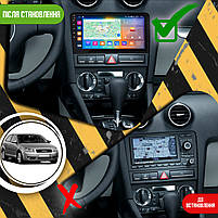 Штатна магнітола Lesko Audi A3 II (8P) 2003-2005 IPS 9" Prime 4/64 CarPlay 4G Wi-Fi DSP Охолодження 1 шт., фото 3