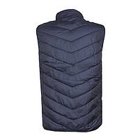 Жилетка з підігрівом від повербанка Lesko M01-9S XL Blue5 зон підігрівання чоловіча та жіноча 17 шт., фото 3