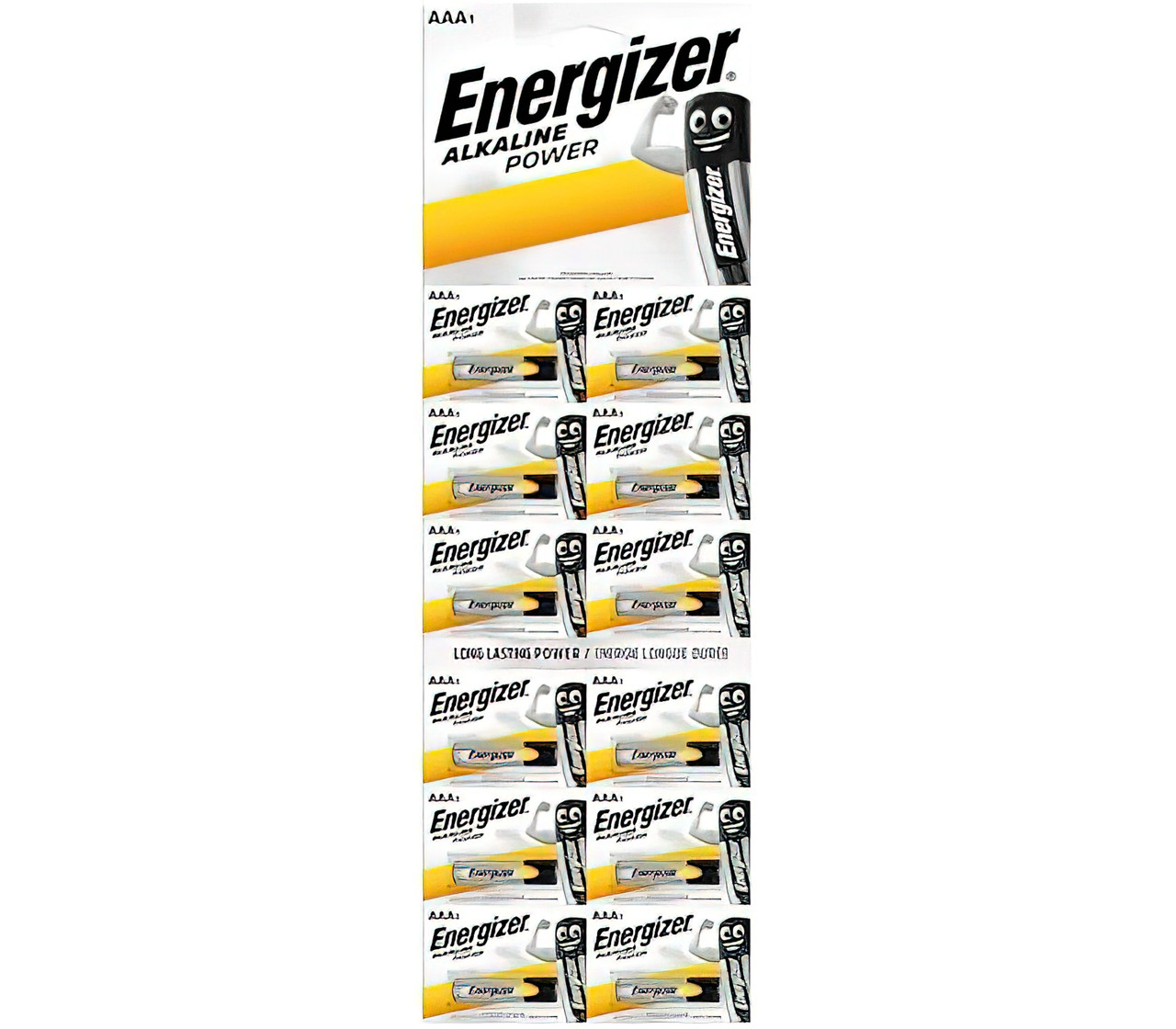 Батарейка Energizer AAA-LR3 планшет 12шт