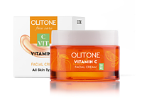 Осветляющий и антивозрастный крем для лица с витамином C Olitone, 50 мл