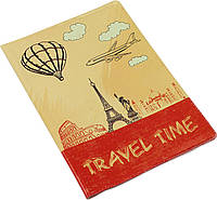 Обклад. на Паспорт з надруком "Passport Travel Time" №307022(10)