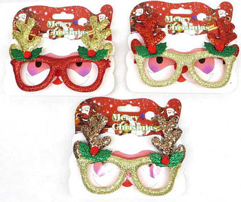 Новорічні окуляри "Ріжки" 22-33 G-Rich