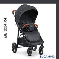 Прогулянковий візок EL CAMINO X4 ME 1024 Black Lines Чорний