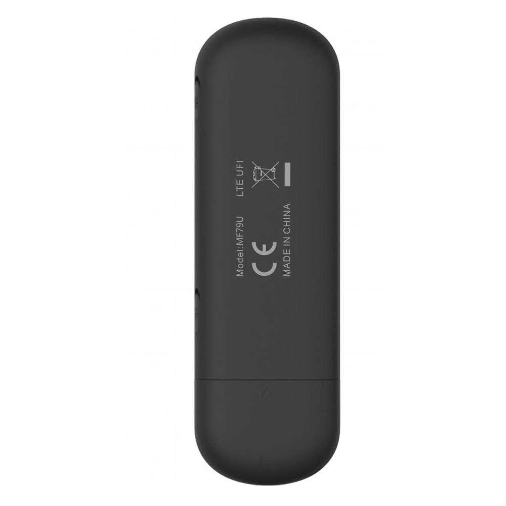 USB WiFi роутер с GSM модемом ZTE MF79U 4G Wi-Fi Black Аккумулятор Беспроводной Внутренняя Fast Ethernet Встроенный 3G-модем