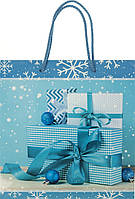 Пакет подарунковий №LL-2 Новий рік(10) 22х21,5см;19х23см