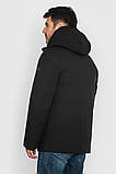 Чоловіча зимова куртка DV-68, чорна, фото 5