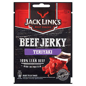 М'яка закуска Jack Link's Beef Jerky Teriyaki 25g