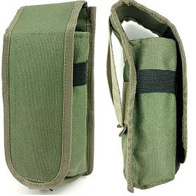 Підсумок для 2 магазинів АК Оксфорд 600D оливковий (22x10x4.5 см) MOLLE