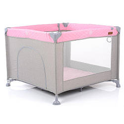 Манеж El camino ME 1097 CASTLE Pink Gray