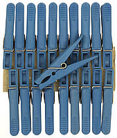 Прищіпки пласт. на пружині 20шт/уп (55)