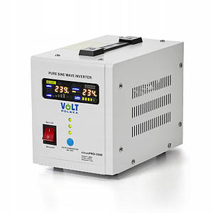 Джерело безперебійного живлення 500VA, 350W Volt Polska Sinus PRO 500E 12V (ДБЖ)