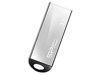 Флеш-пам`ять 32GB "Silicon Power Touch" 830 USB2.0 no chain metal slim silver