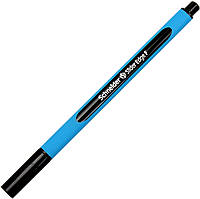 Ручка кульк. "Schneider" №S152001 Slider F Edge чорна(10)