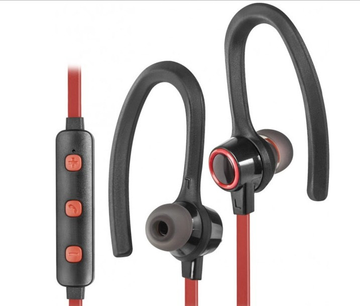 Навушники вакуумні Defender Out Fit B720 (BT, stereo, гарнітура) black/red+мікрофон