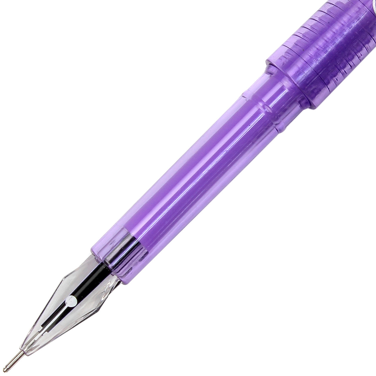 Ручка гел. "Norma" №342 Gelios 0,5мм фіолетова(12)(288) - фото 3 - id-p1708056838