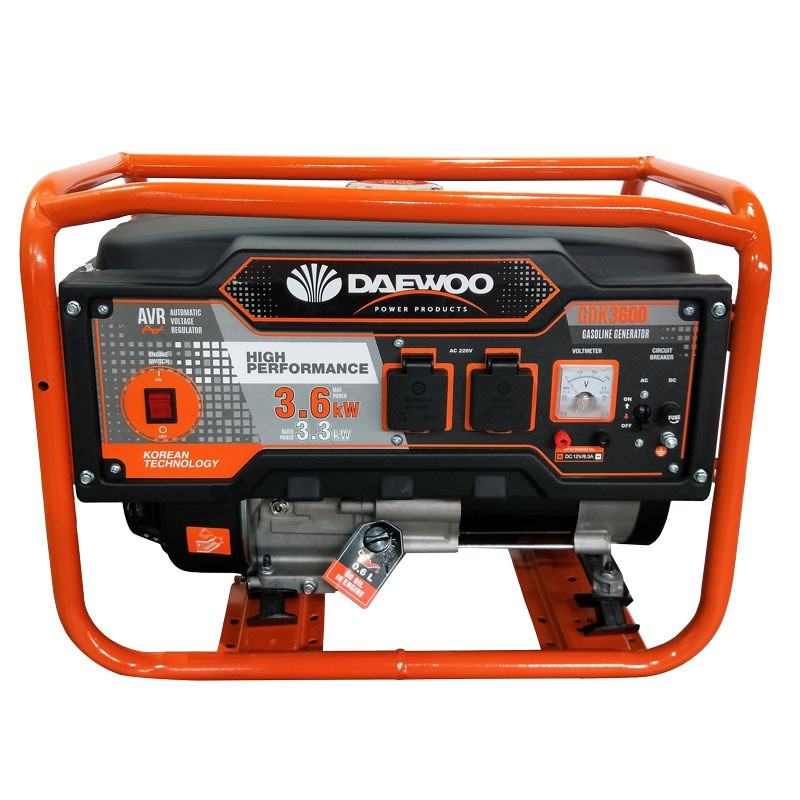 Генератор бензиновий Daewoo GDK 3600