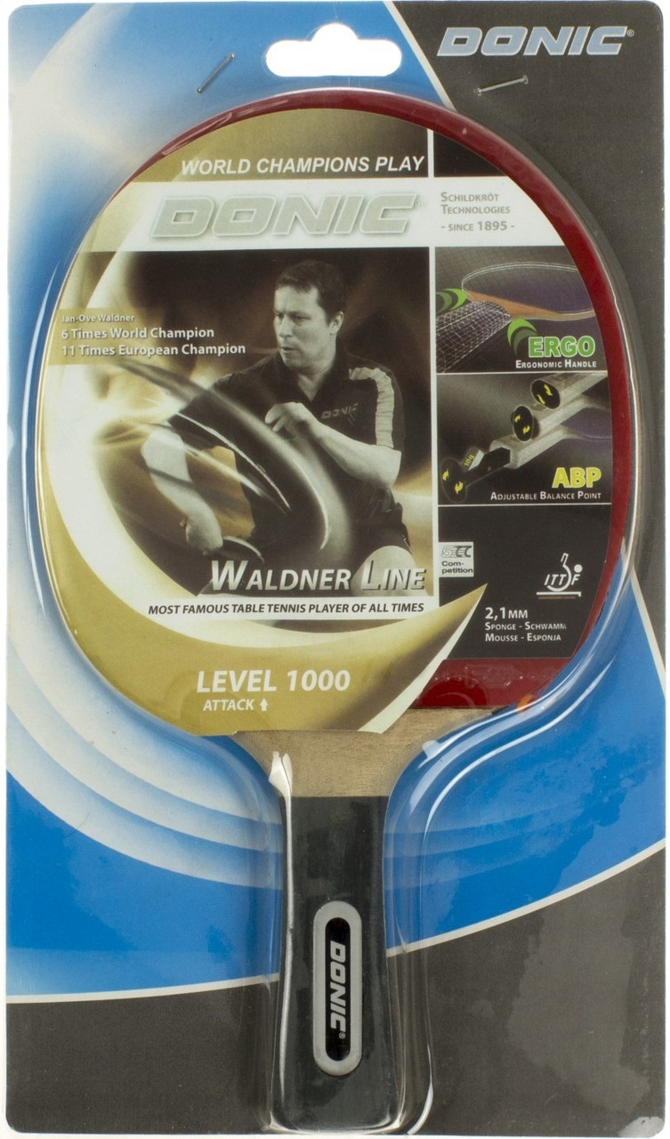 Ракетка для настіл. тенісу "Donic Waldner Line level" №1000 - фото 1 - id-p1708069410