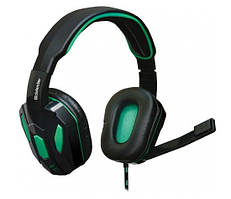 Навушники Defender Warhead G-275 ігрові 1,8м green/black+мікрофон №64122