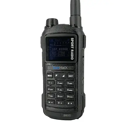 Радіостанція водозахищена SenHaix Sport Radio GP 8800 VHF/UHF Type-C, фото 1