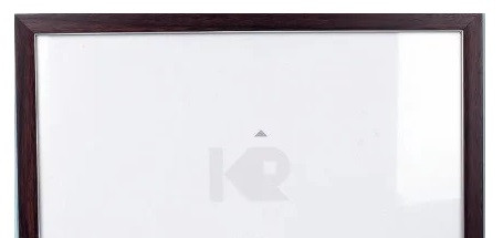 Фоторамка "DL" 13х18 №DL-150 дерево венге з білою окантовкою(24)