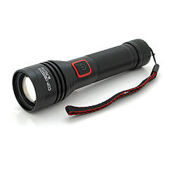 DR Ліхтарик Balog BL-P02-P50, 3 режими, алюміній, акум 18650, USB-кабель, BOX
