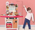 Інтерактивна дитяча велика кухня з водою і парою висота 100 см Mega Kitchen 898/998 A, фото 2