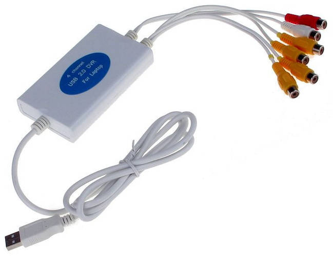 USB видеорегистратор четырехканальный DVR 357N USB карта видеозахвата ...