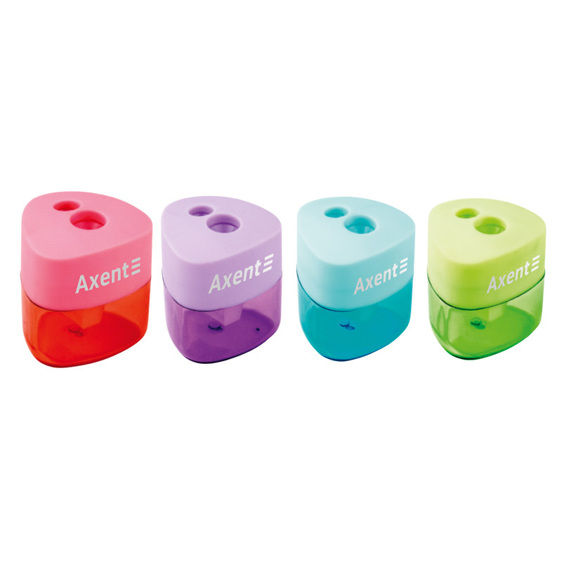 Точилка з контейнером Pastel soft, 1157-А, асорті, фото 1