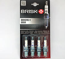 Brisk Super DR15YC-1 свічки запалювання 4 шт в блістері