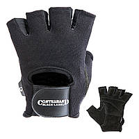 Мужские перчатки для фитнеса Сontraband Black Label 5050 Fingerless Weight Lifting Gloves