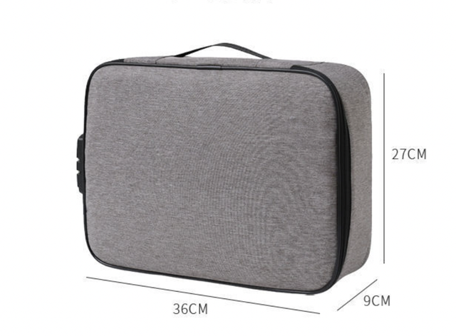 Органайзер Папка для Документов с Кодовым Замком Черный — в Категории ...