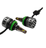 Світлодіодні LED лампи H11 для Nissan Qasqai J11 Kelvin 35W Лед 12-24V 8000Lm 6000K, фото 10