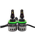 Світлодіодні LED лампи H11 для Nissan Qasqai J11 Kelvin 35W Лед 12-24V 8000Lm 6000K, фото 8