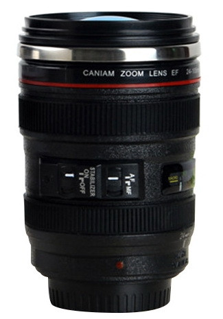 Термочашка с линзой в форме объектива Caniam (Canon) EF 24-105 - фото 4 - id-p1708156878