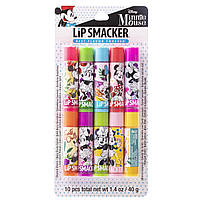 Набор бальзамов для губ Lip Smacker Minnie Mouse 10шт