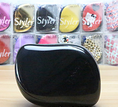 Расческа для волос TANGLE TEEZER Comact черная - фото 1 - id-p1708163039